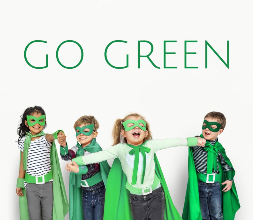 Go,green,responsibility,nature,environment,word