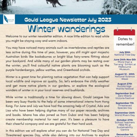 1 Winter Welcome and Calendar 1 Winter Welcome and Calendar