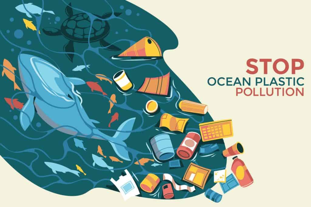 Ocean,conservation,and,stop,plastic,pollution,now,background