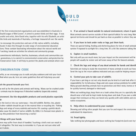 Conservation Code Conservation Code