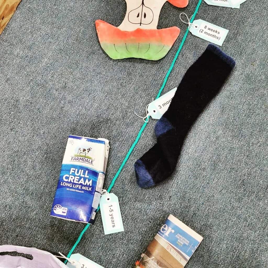 GBU plastics marine timeline